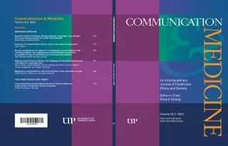 Communication &amp; Medicine journal cover