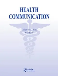 Health Communication journal cover