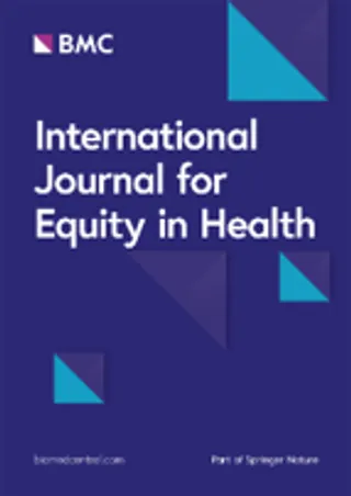 International Journal for Equity in Health journal cover