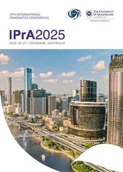 19th International Pragmatics Conference 2025 poster