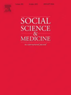 Social Science &amp; Medicine journal cover